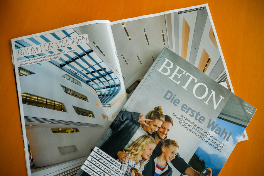 Das neue Magazin "Beton" zeigt die vielen Facetten des modernen Baustoffs.