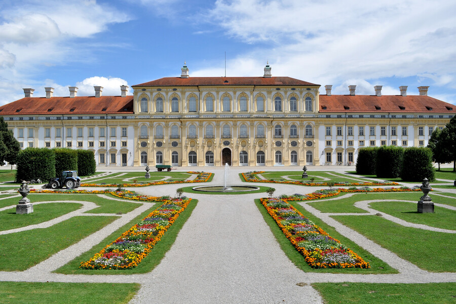 Eine der Locations der GartenLust-Veranstaltungsmärkte ist das Schloss Schleißheim.