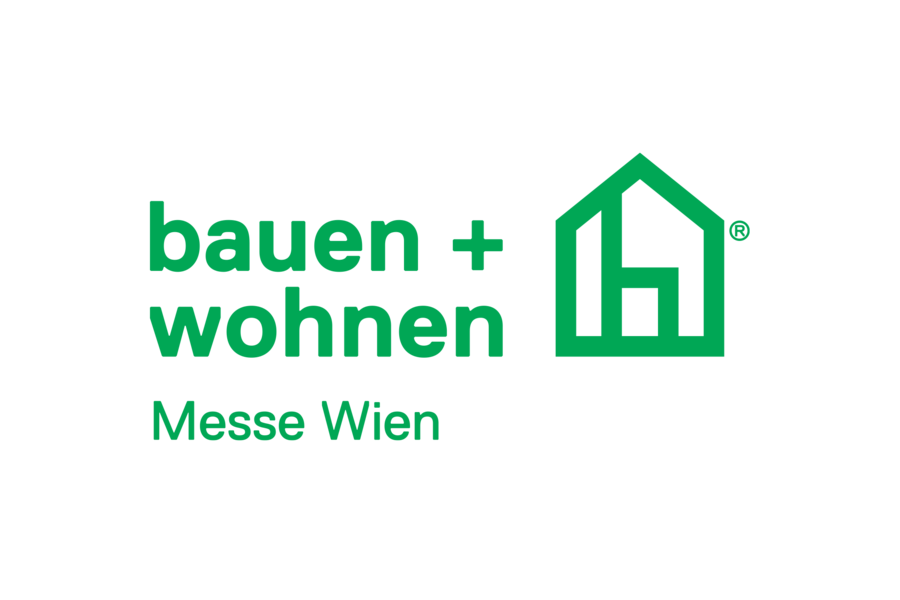 Logo Messe bauen + wohnen, WIEN