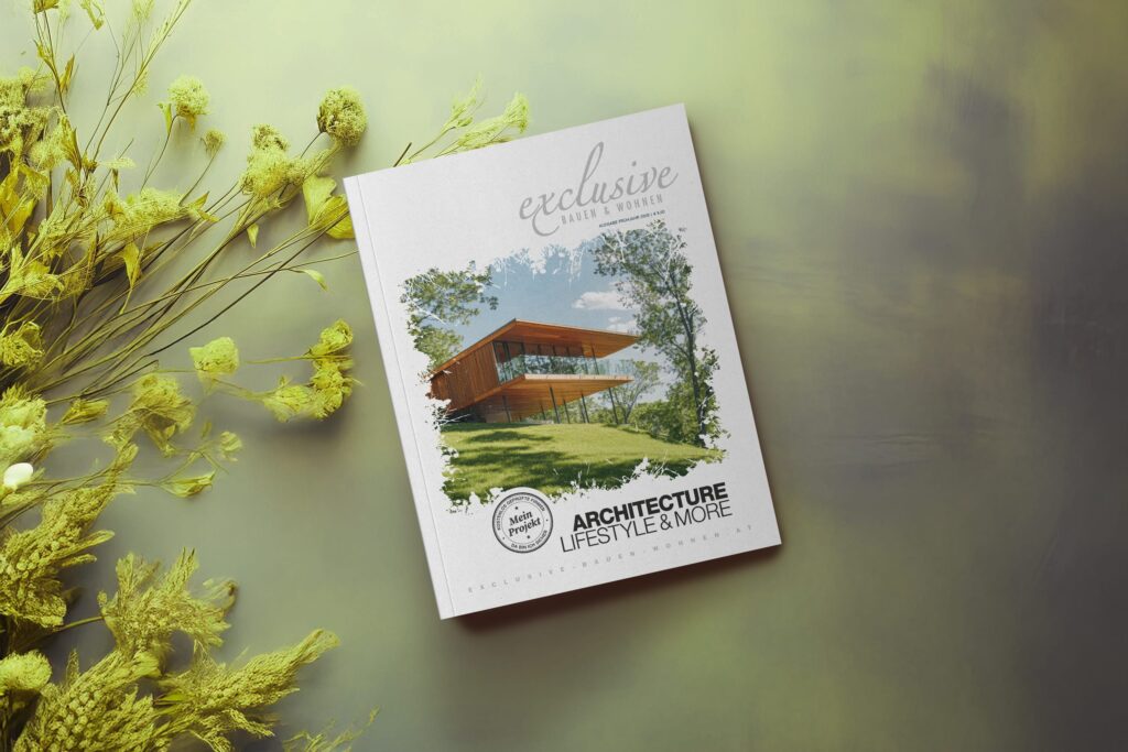 Magazin exclusive Bauen & Wohnen - Ausgabe 01/2026 - Ansicht Titelseite