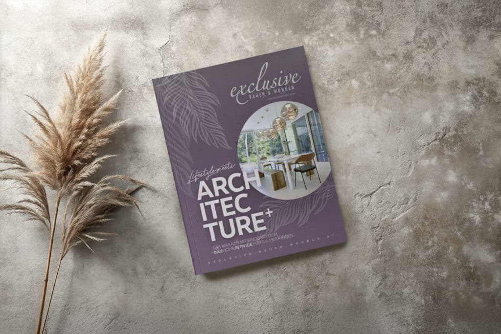 Magazin exclusive Bauen & Wohnen - Ausgabe 02/2026 - Ansicht Titelseite