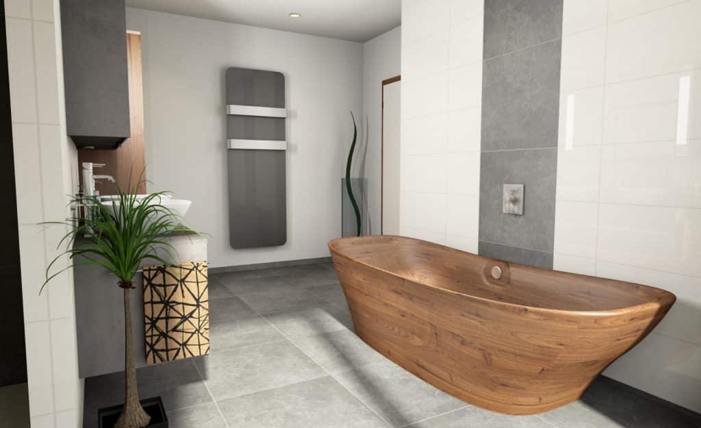 Massivholzbadewanne Relax Comfort von FESTWOOD.