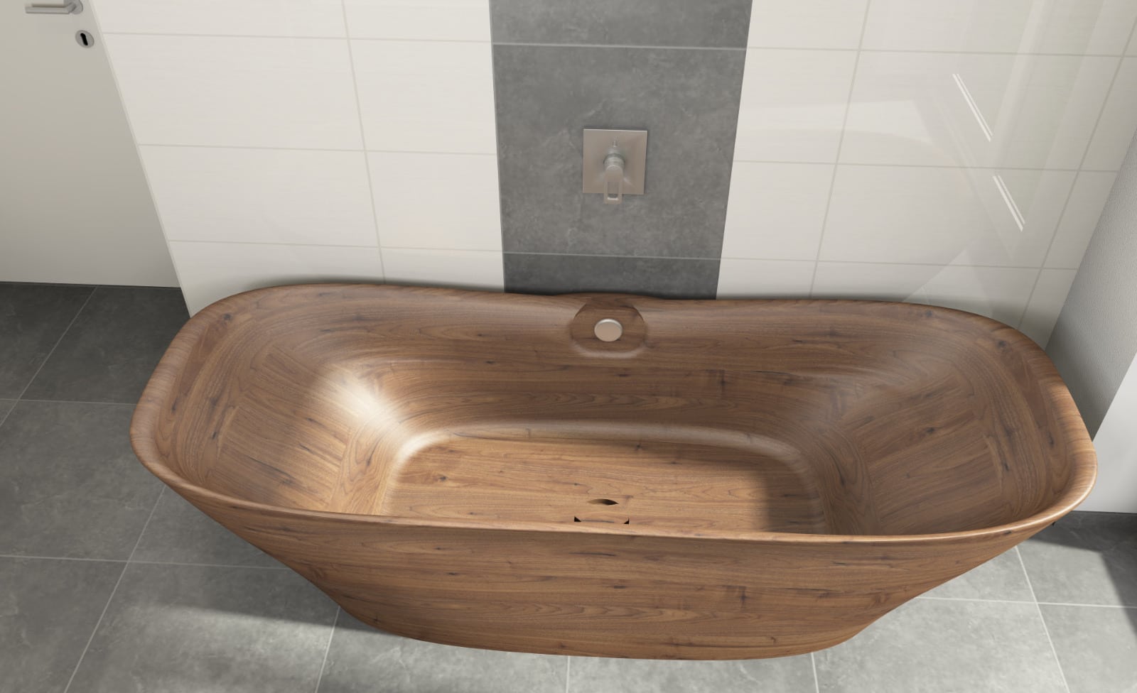 Massivholzbadewanne Relax Comfort von FESTWOOD.