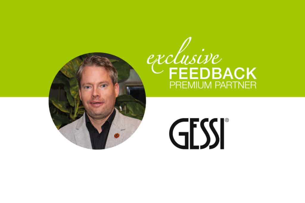 Country Manager Alexander Wolf, Gessi Germany GmbH über die Zusammenarbeit mit exclusive Bauen & Wohnen.