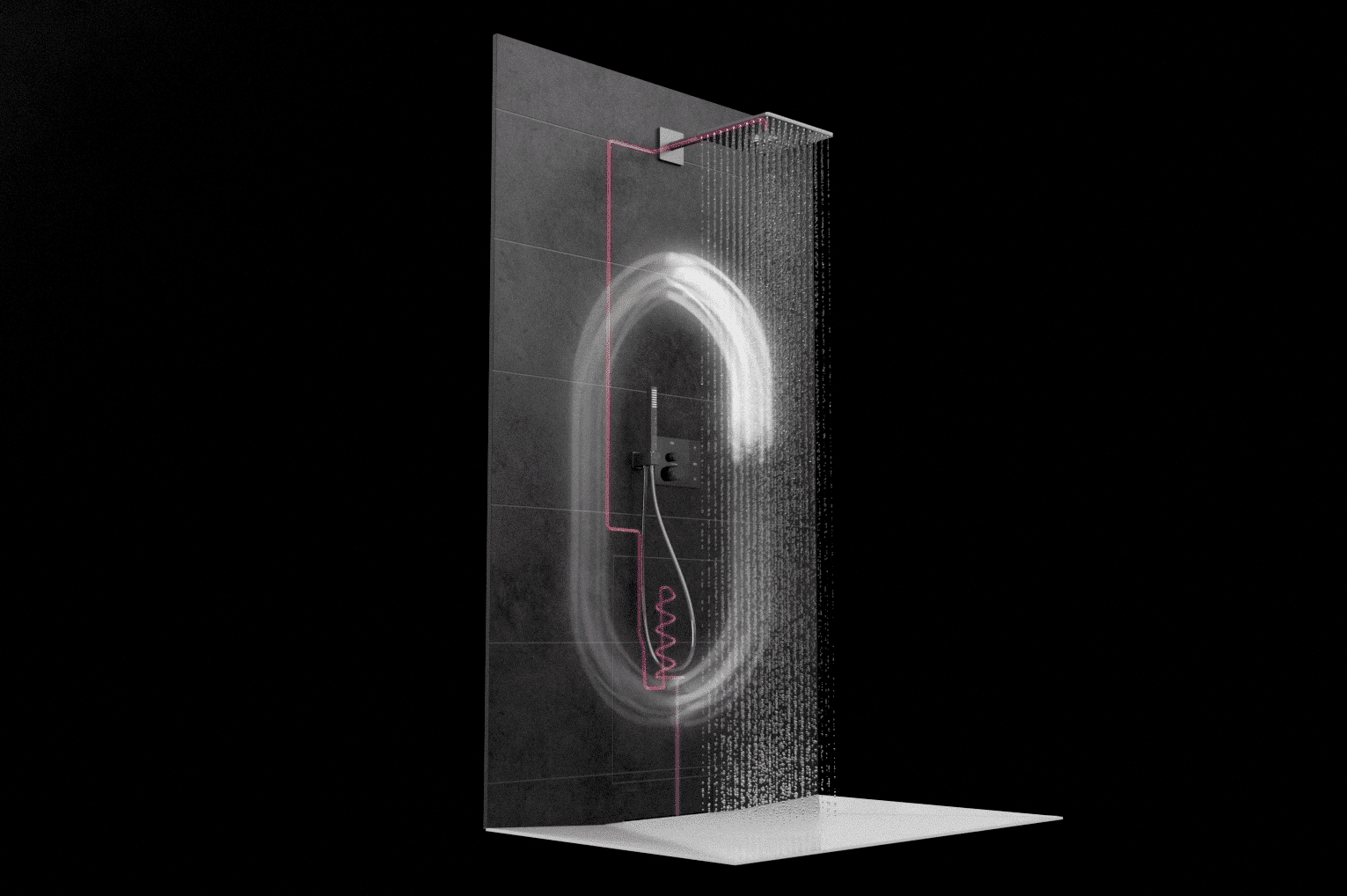 Grohe präsentiert die neue Technologie der Everstream Dusche die Wasserverschwendung minimiert und nachhaltig Ressourcen schont.