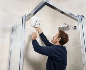 Einfache Installation mit der App zu den neuen ELS NFC von Helios Ventilatoren.
