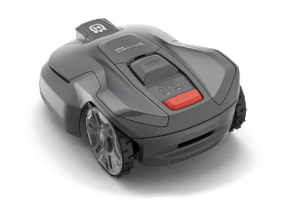 Ein Husqvarna Automower® 312V in Seitenansicht.