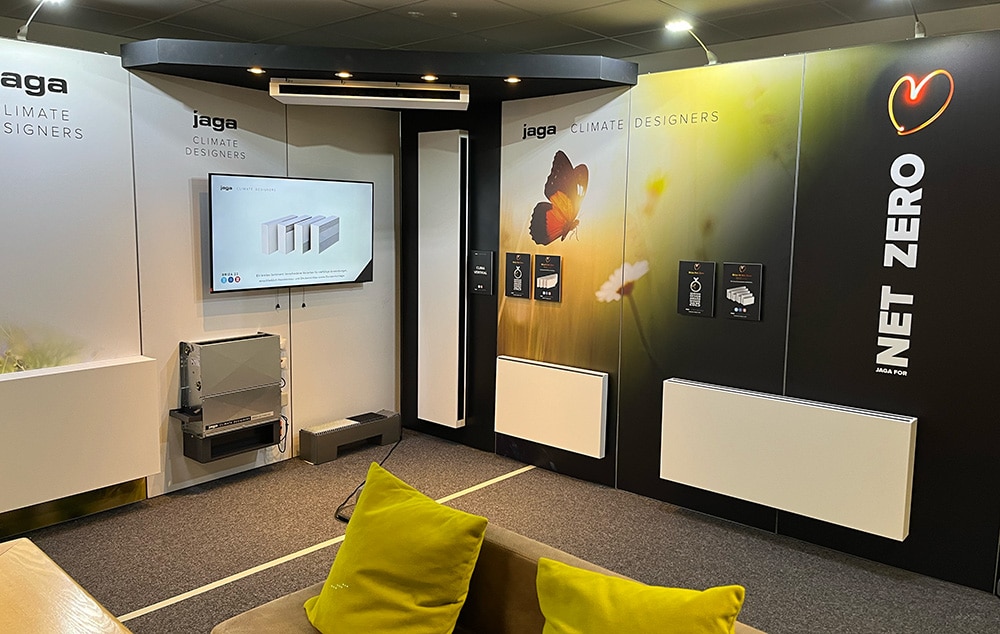 Jaga-Showroom in Oberschleißheim, Deutschland.