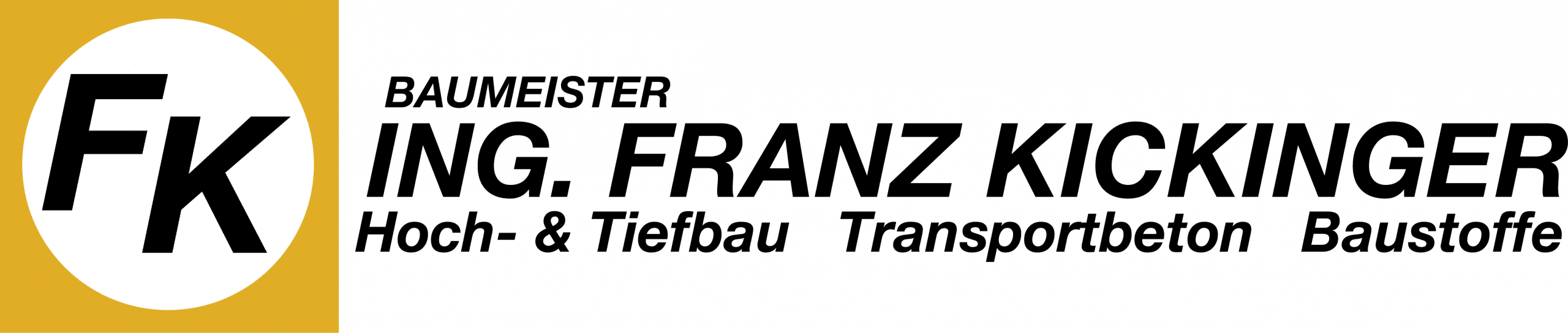 Logo Kickinger Bau