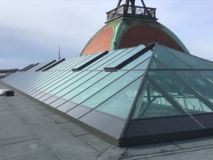 Tageslichtsystem von LAMILUX auf den Hanomag Business Lofts in Hannover.