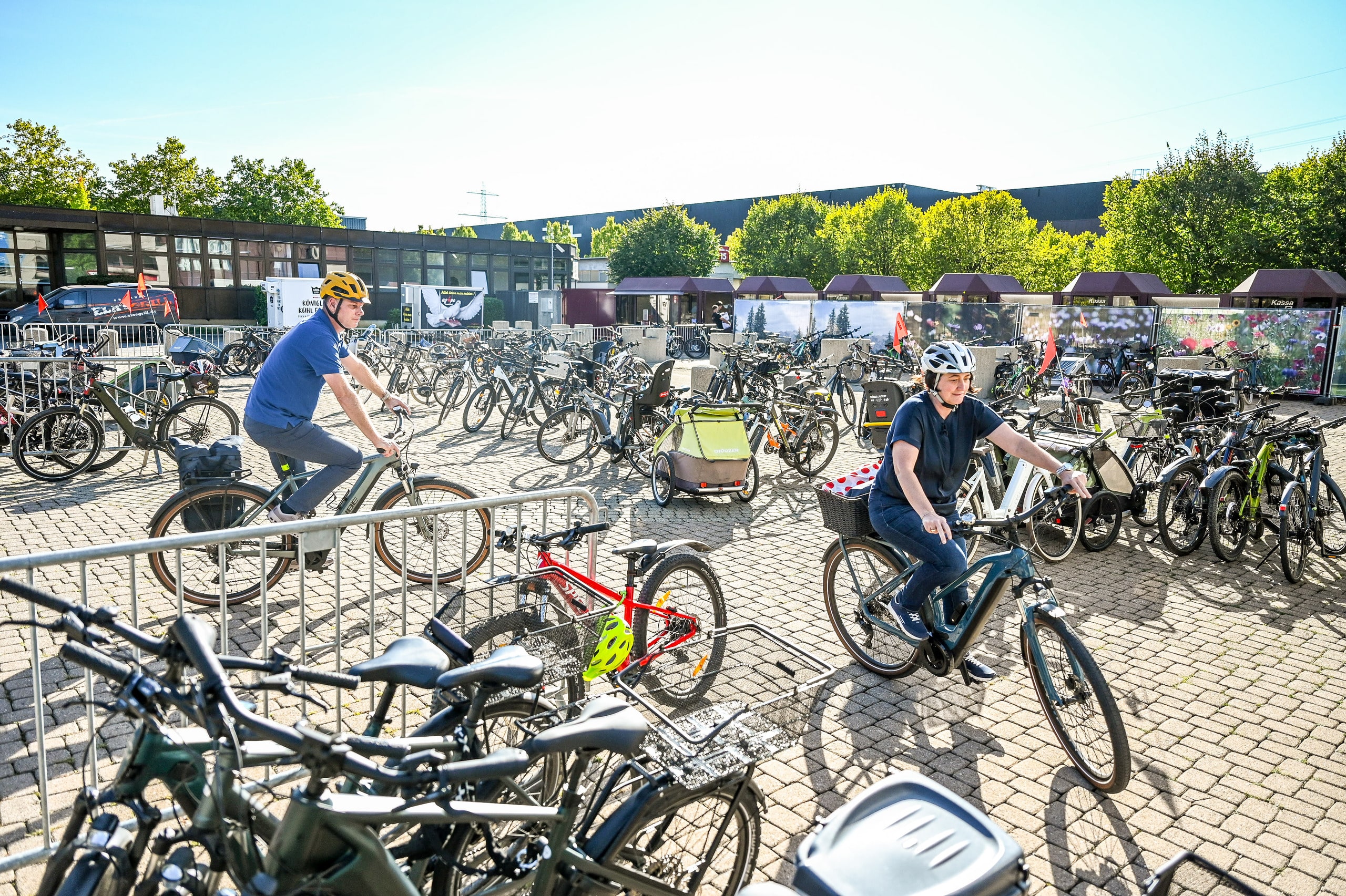 MessebesucherInnen der Herbstmesse Dornbirn nutzten vermehrt öffentliche Verkehrsmittel, kamen mit dem Fahrrad oder zu Fuß.