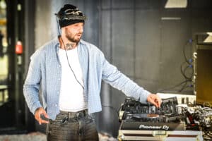 Die Herbstmesse Dornbirn begeistert mit DJ-Set für musikalische Unterhaltung der vielen Besucher.