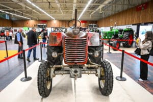 Die Ausstellung zur Entwicklung der Landtechnik verband historische Exponate mit Einblicken in die Gegenwart.