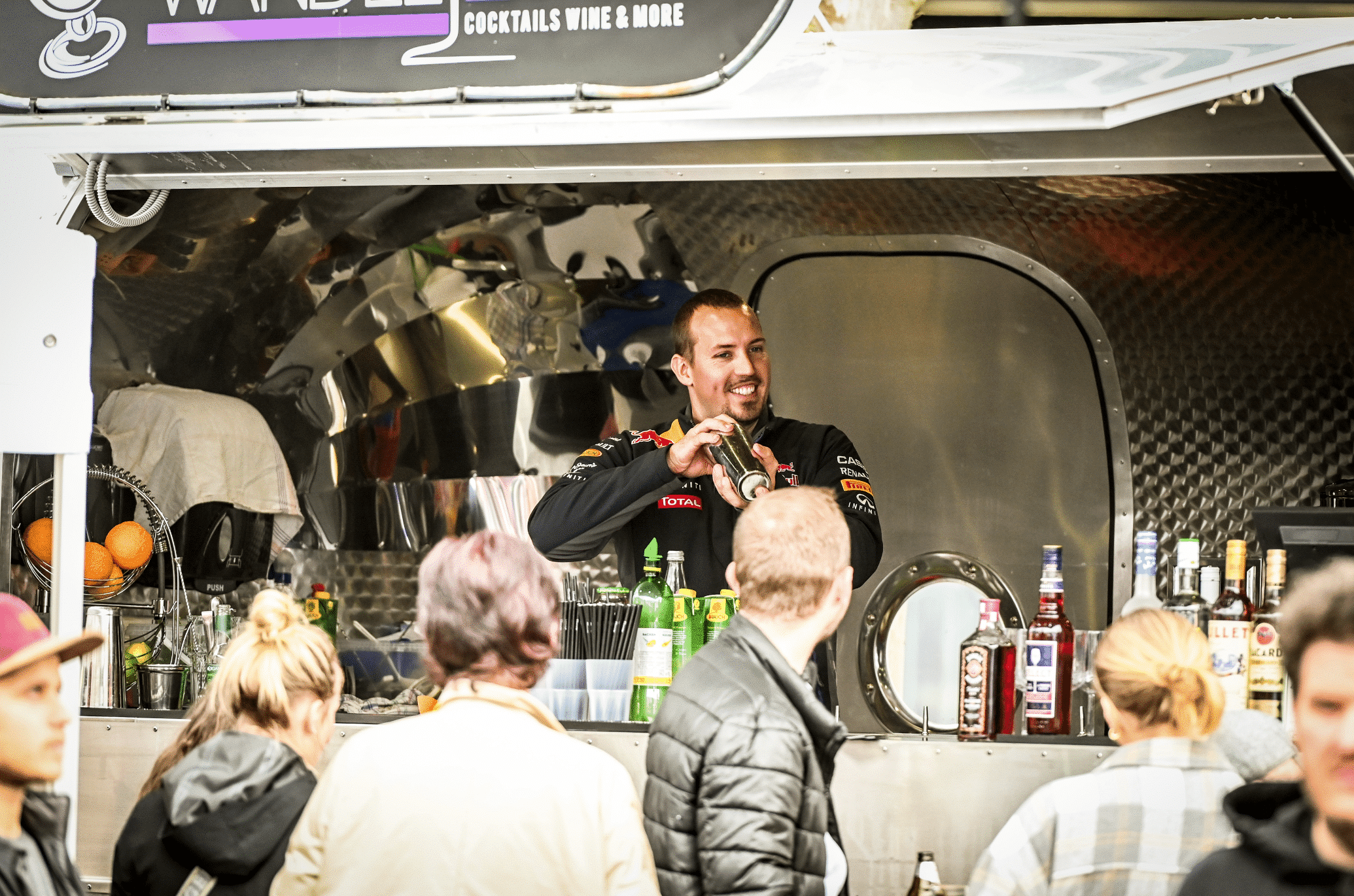 Frisch gemixte Cocktails auf der Messe SCHAU! in Dornbirn.