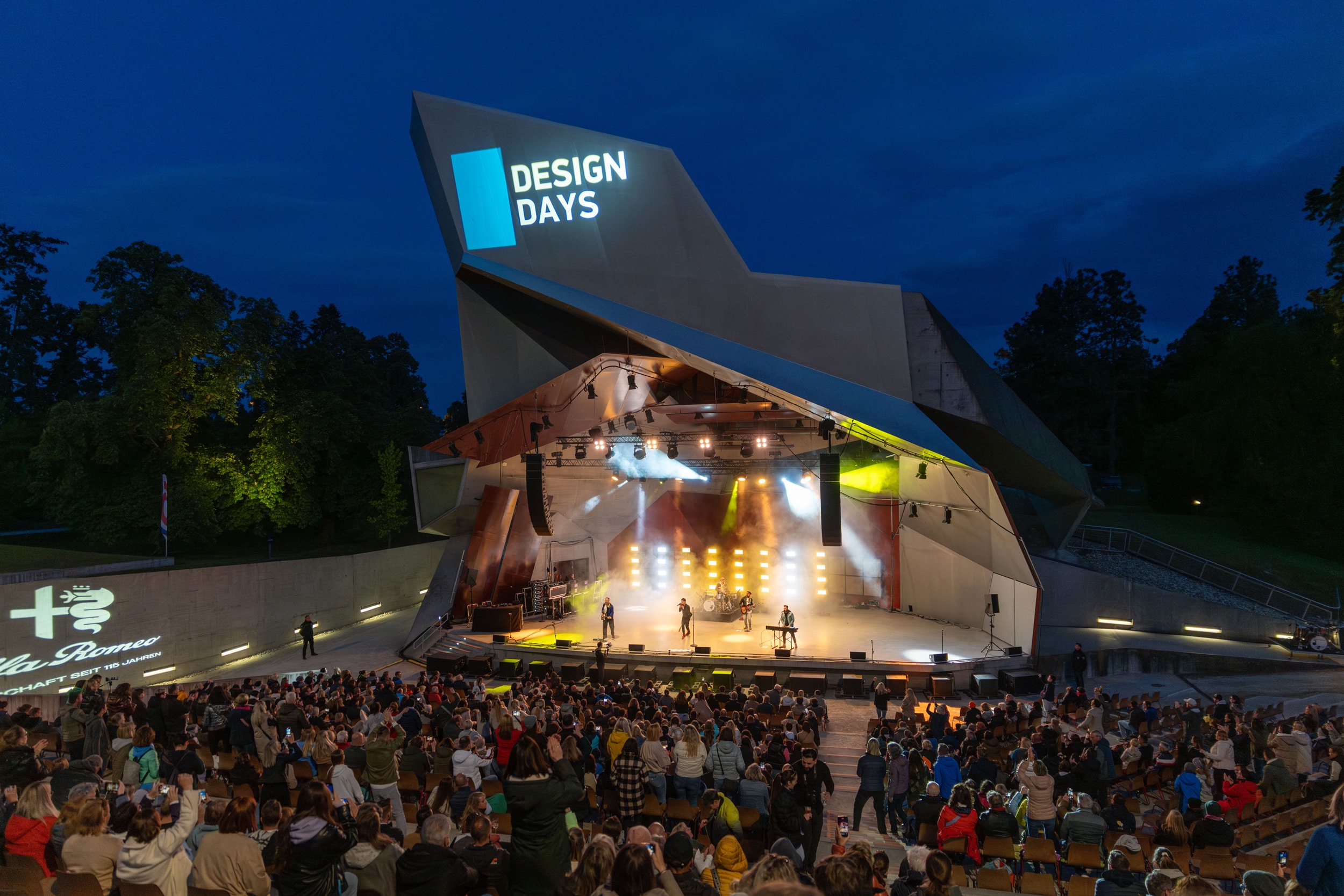 Beim Konzert im Wolkenturm wurde den Besuchern ordentlich eingeheizt.