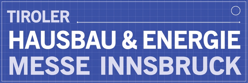 Logo Messe Hausbau & Energie in Innsbruck, Tirol.