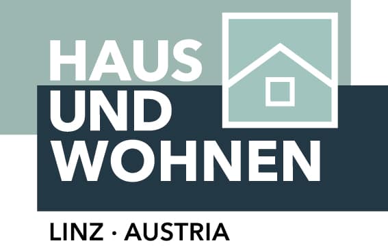 Logo Messe "Haus und Wohnen" in Linz.