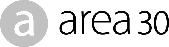 Logo Messe "area 30" in Löhne, Deutschland.