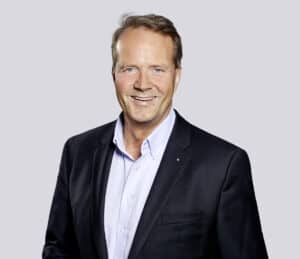 Nikolaus Fleischhacker, CEO bei Oranier, auf der Fachmesse area30.