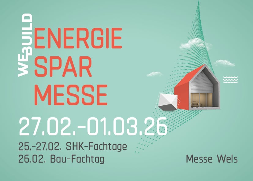 Alle SHK- und Bau-Fachtage 2026 der WEBUILD Energiesparmesse Wels.