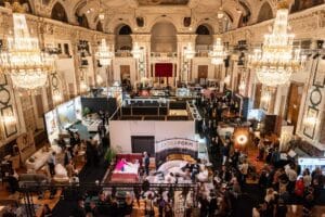 Der Ausstellungsbereich "Wohnen" der Messe Design District 1010.