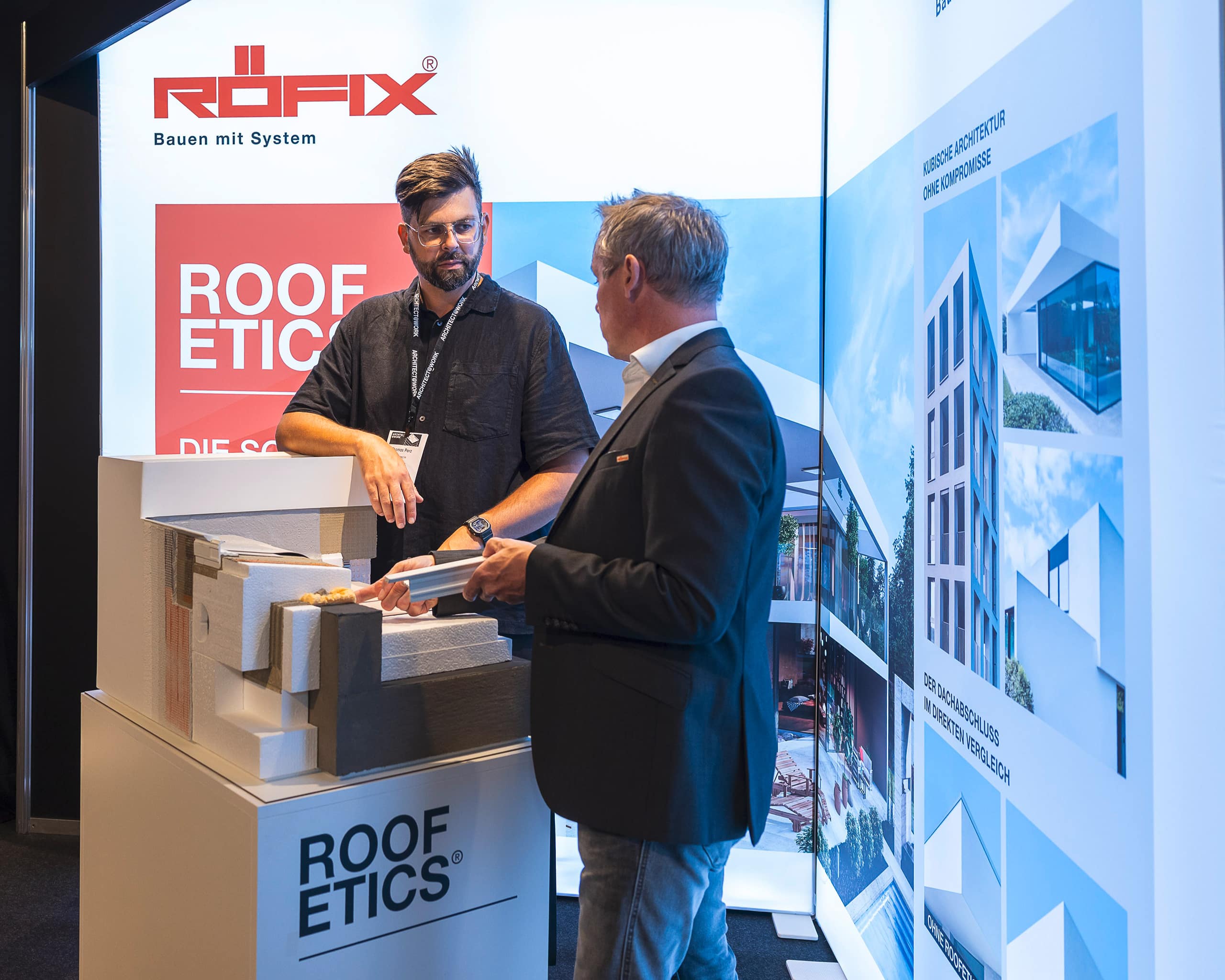 RÖFIX präsentiert 2026 das System RoofEtics® auf der ARCHITECT@WORK Wien.