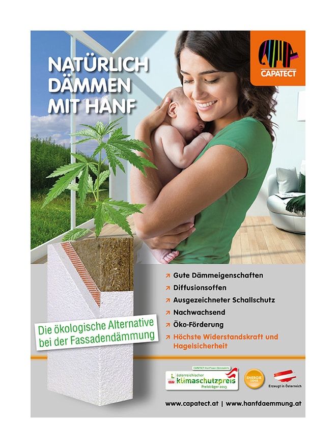 WERBUNG - Capatect – Natürlich dämmen mit Hanf.