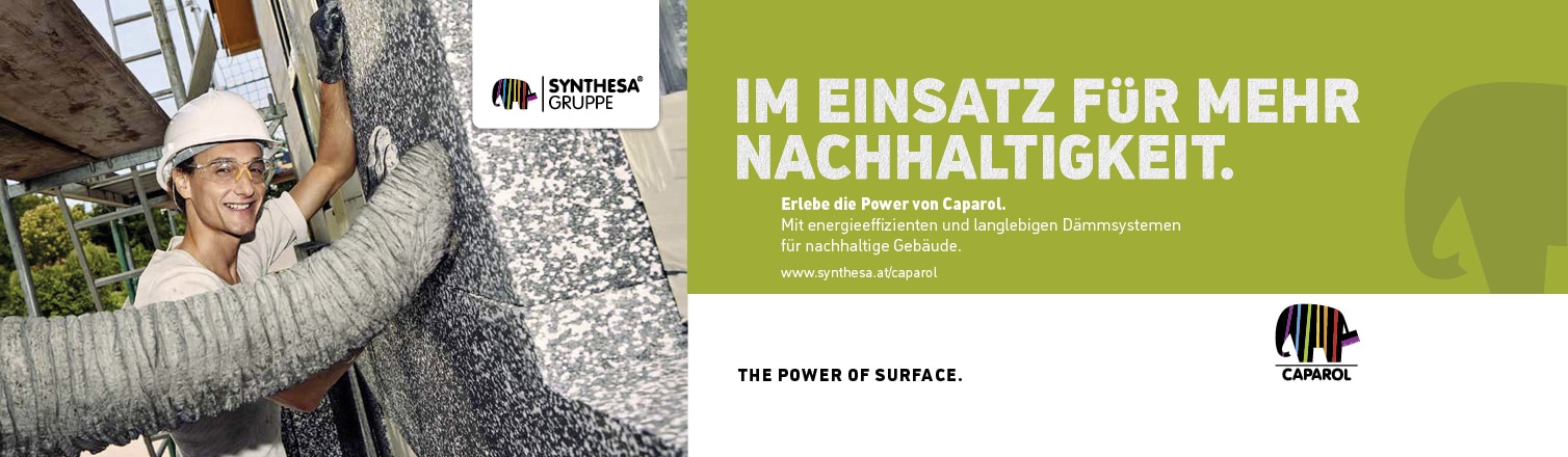 WERBUNG - CAPAROL – Im Einsatz für mehr Nachhaltigkeit. Erlebe die Power von Caparol.