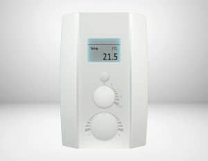 Thermokon Elektronik Components zeigt das Raumsensor- und Raumbediengerät NOVOS® 5.