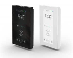 Thermokon Elektronik Components zeigt thanos EVO in Schwarz und Weiß.