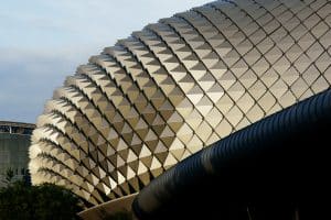 TIGER Coatings präsentiert das Esplanade Art Center in Singapur.