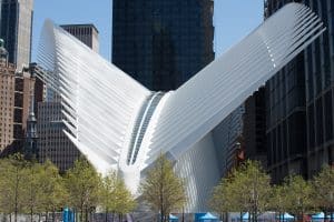 TIGER Coatings präsentiert die WTC Path Station in New York.