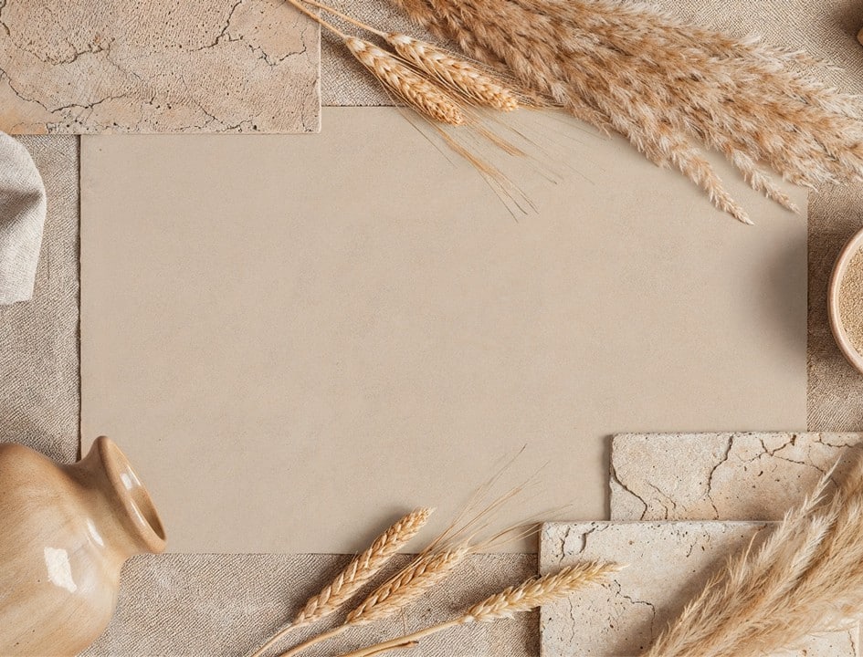 Sandfarbenes CPL‑Dekor namens "Kabe" von WIENTÜR91.